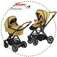 Універсальна коляска Hartan 2 в 1 VIVA GTR SELECTION, колір Curry, жовтий