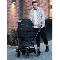 Універсальна коляска Hartan 2 в 1 VIVA GTR SELECTION, колір Black, чорний