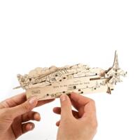 Дерев'яний механічний 3D конструктор Ukrainian Gears Привид Києва атакує (70187)