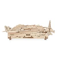 Дерев'яний механічний 3D конструктор Ukrainian Gears Привид Києва атакує (70187)