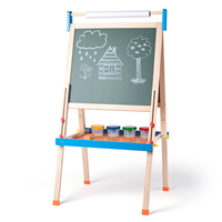 Дошка ABC Woody з магнітними літерами, білою крейдою та маркером (8591864901081)