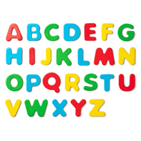 Дошка ABC Woody з магнітними літерами, білою крейдою та маркером (8591864901081)