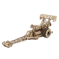 Механический трехмерный пазл Ugears Драгстер (4820184121485) 