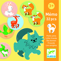 Розвиваюча гра DJECO Мемо Маленькі друзі (DJ08184) 