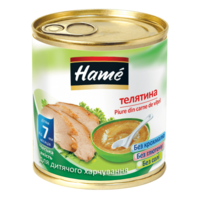  Пюре Hame Телятина, 100 г (1215441) 