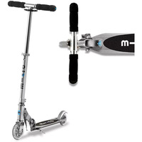 Самокат Micro Sprite, матовий сріблястий (SA0019) 