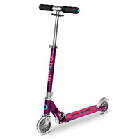 Самокат MICRO серії Sprite LED, фіолетовий (SA0219) 