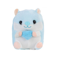 Мягкая игрушка Morgenroth Хомяк с сердечком, 14 см (ABX21216/13) 