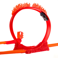 Трек Hot Wheels Track builder Вогняні трюки (HMC04)