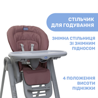 Стільчик для годування Chicco Polly Magic Relax (79502.98)