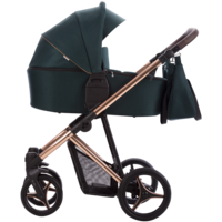 Універсальна коляска Bebetto Flavio Premium Stella 01, темно-зелений (503.12.23.S01) 