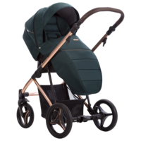 Універсальна коляска Bebetto Flavio Premium Stella 01, темно-зелений (503.12.23.S01)