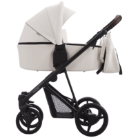 Дитячий візочок Bebetto Flavio 2 в 1 PRO 01, білий (503.12.21.P01) 