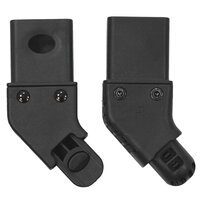 Комплект Valco Baby Snap 4 Trend Charcoal: прогулянкова коляска з люлькою та адаптерами (981899029827)