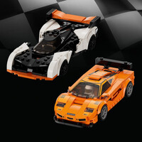 Конструктор LEGO Speed Champions McLaren Solus GT і McLaren F1 LM (76918)