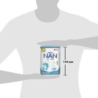  Сухая молочная смесь Nestle NAN 3 Optipro с олигосахаридом 2'FL для детей от 12 месяцев 400 г 