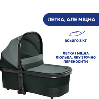 Універсальна коляска 2 в 1 Chicco Mysa, сірий (87026.45.01)