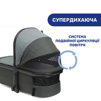 Універсальна коляска 2 в 1 Chicco Mysa, сірий (87026.45.01)