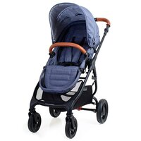 Комплект Valco Baby Snap 4 Ultra Trend Denim: прогулянковий візок з люлькою та адаптерами (989999039825)