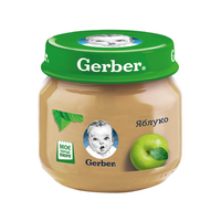 Фруктове пюре Gerber Яблуко, 80 г (7613033514036) 