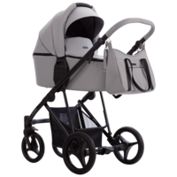 Детская коляска Bebetto Flavio 2 в 1 PRO 10, серый (503.12.22.P10)