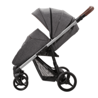 Прогулянкова коляска Bebetto Rainbow 02 B, сірий меланж (503.30.19.B02)