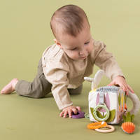 Розвиваюча іграшка-кубик колекції Садочок у місті - Їжачок і бурячок (13095)