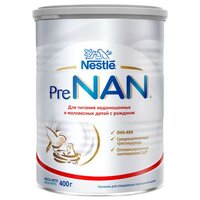 Смесь молочная Nestle PreNAN для недоношеных детей и детей с малым весом, 400 г 