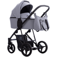 Дитячий візочок 2 в 1 Bebetto Flavio PRO 04, сірий (503.12.21.P04)