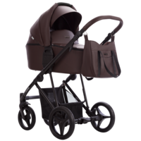 Дитячий візочок Bebetto Flavio 2 в 1 PRO 11, шоколад (503.12.22.P11)