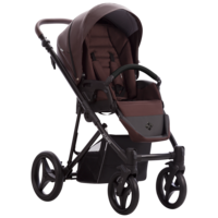 Дитячий візочок Bebetto Flavio 2 в 1 PRO 11, шоколад (503.12.22.P11)