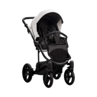 Універсальний візочок 2 в 1 Bebetto Torino 01B, текстиль сірий графіт, чорна рама (503.26.19.B01)