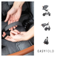 Прогулянкова коляска Hauck Uptown Melange Grey (14828-0)