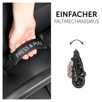 Прогулянкова коляска Hauck Rapid 4D Dusty Rose (14897-6)