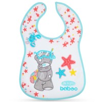 Нагрудник бавовняний Baboo Me to You, 3+ місяців, білий (11-100) 