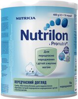 Молочна суха суміш Nutrilon Передчасний догляд 400 г (8712400745307)