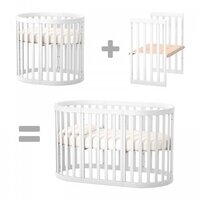 Комплект розширення  до ліжка Верес ЛД14 Рим, графіт, 140×70 см (140.1.1.38.321)