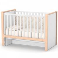 Дитяче ліжко Верес Ніцца, біло-буковий, 120х60 см (07.3.1.36.15)