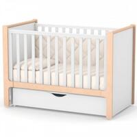 Дитяче ліжко Верес Ніцца, біло-буковий, 120х60 см (07.3.1.36.15)