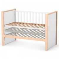 Дитяче ліжко Верес Ніцца, біло-буковий, 120х60 см (07.3.1.36.15)