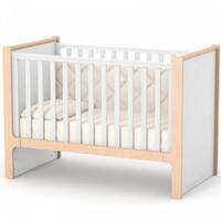 Дитяче ліжко Верес Ніцца, біло-буковий, 120х60 см (07.3.1.36.15) 