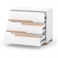 Комод Верес Сіетл 900, біло-буковий (33.2.37.2.15)