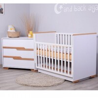 Комод Верес Сіетл 900, біло-буковий (33.2.37.2.15)