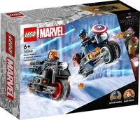 Конструктор LEGO Super Heroes Marvel Мотоцикли Чорної Вдови й Капітана Америка (76260)