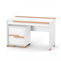 Письмовий стіл Верес Сіетл, біло-буковий (46.37.2.15)