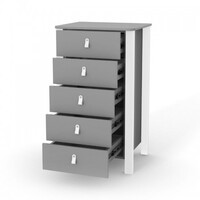 Комод Верес Монако високий 600, графіт (34.1.351.2.321)