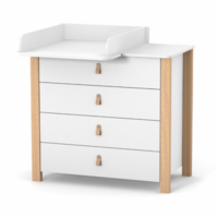 Комод Верес Монако 900, біло-буковий (33.2.351.2.15)