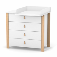 Комод Верес Монако 900, біло-буковий (33.2.351.2.15)