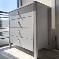 Комод Верес Монако 900, біло-сірий (33.2.351.2.17)