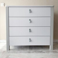 Комод Верес Монако 900, біло-сірий (33.2.351.2.17)